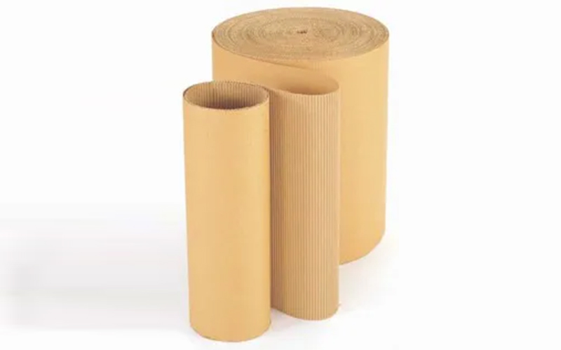 Rouleaux de carton ondulé 2 plis